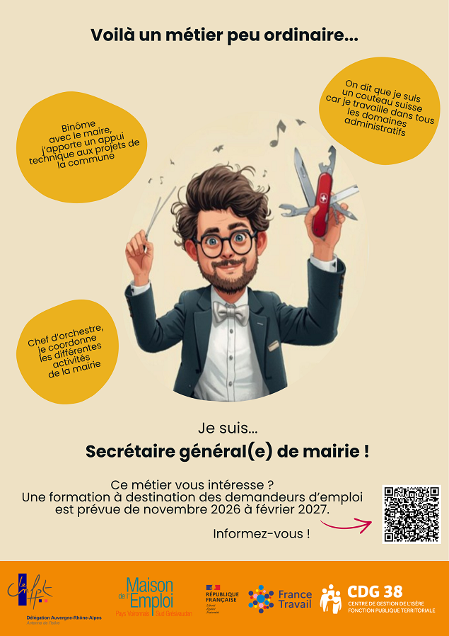 Formation Secrétaire général de mairie